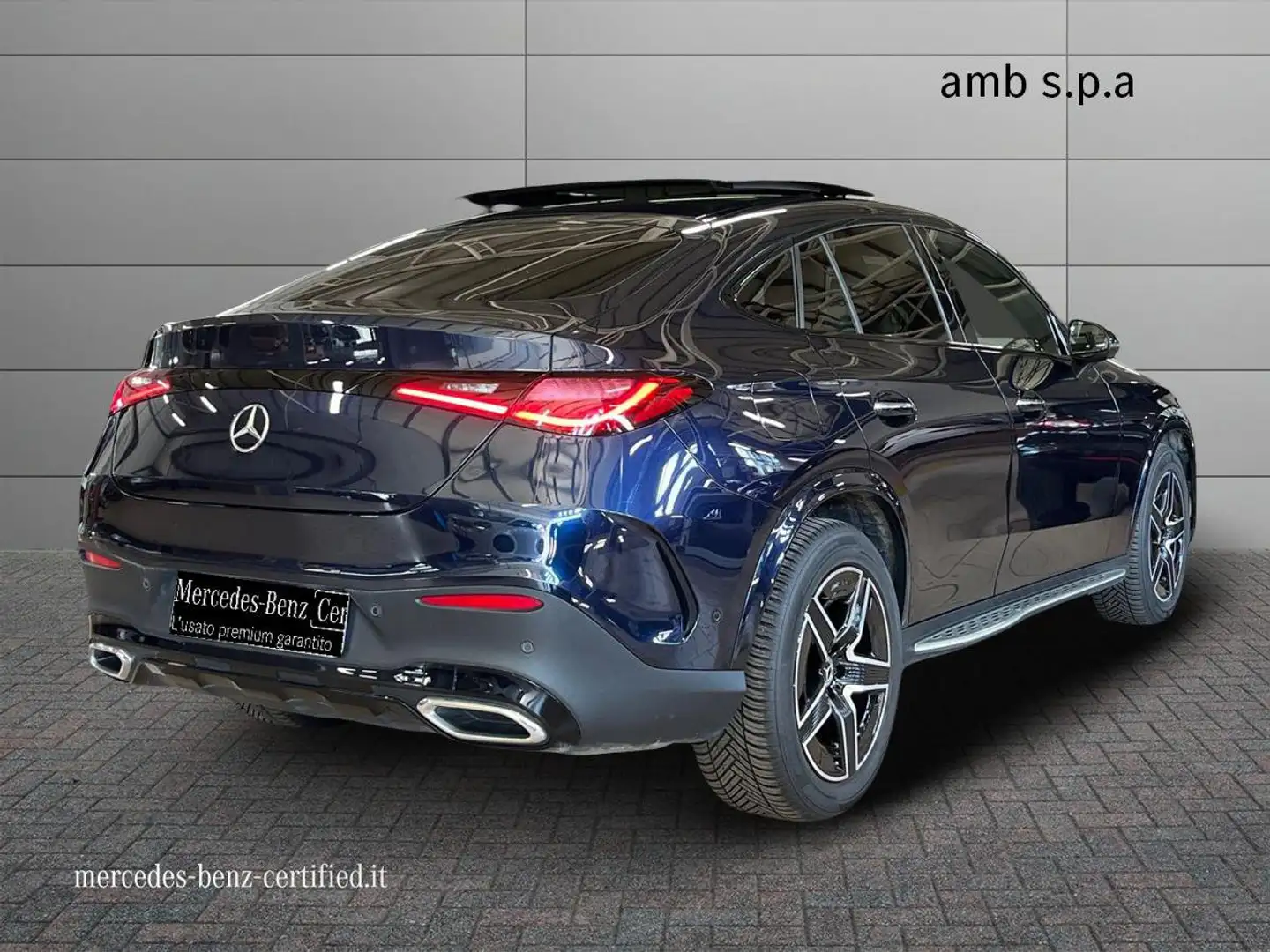 Mercedes-Benz GLC 220 GLC 220 d 4Matic Mild hybrid Coupé AMG Line Pre Blu/Azzurro - 2