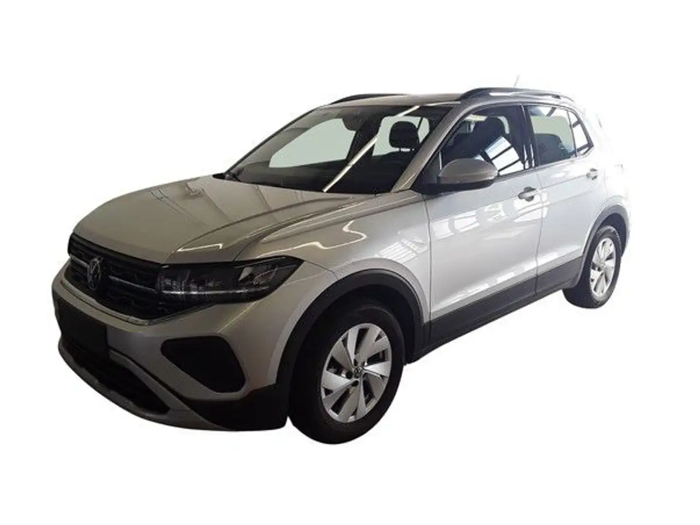 Volkswagen T-Cross 1.0TSI 115PS NP.31t..NAVI.SHZG.LED.5JG.ACC.16 Zilver - 2