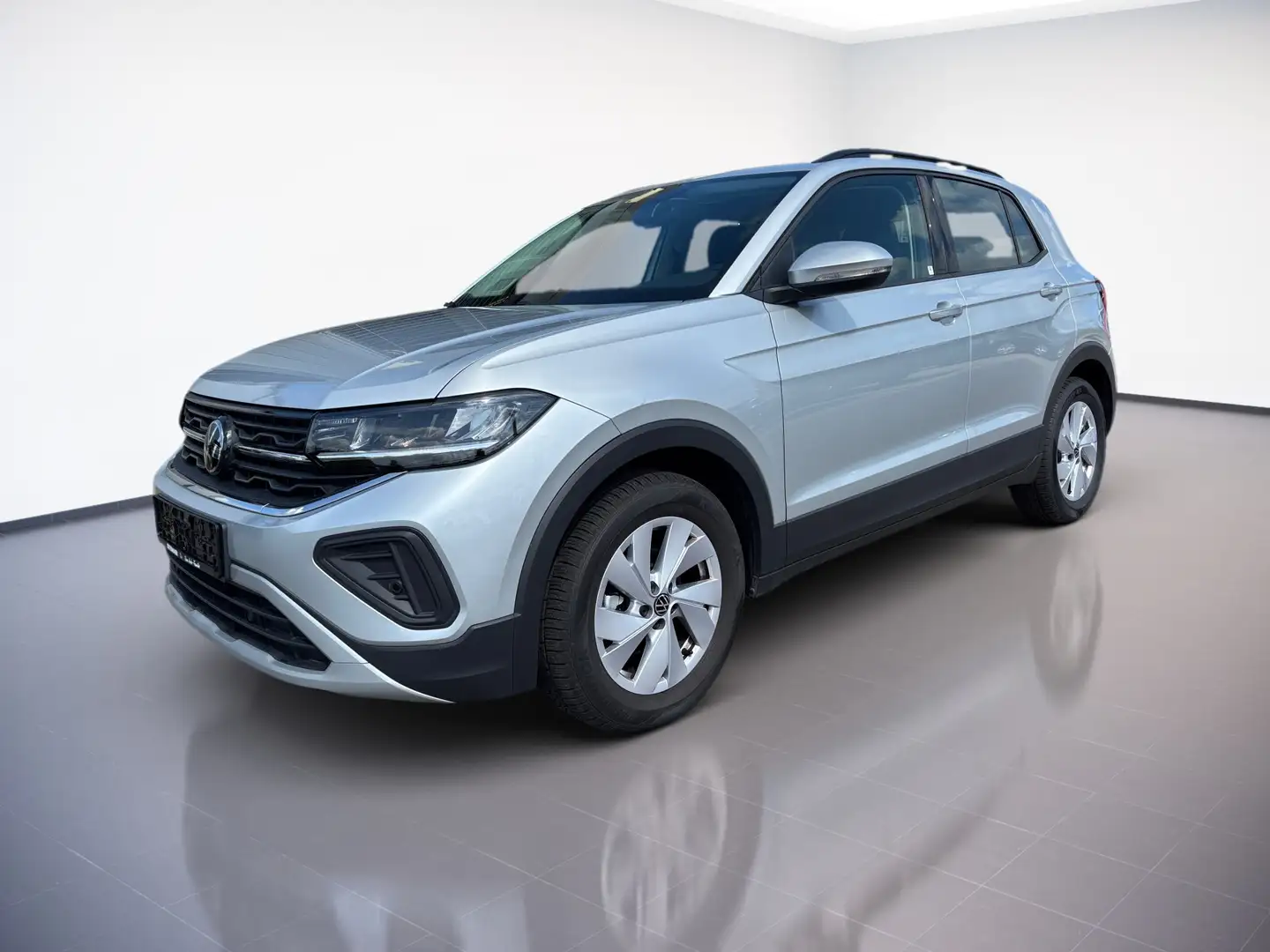 Volkswagen T-Cross 1.0TSI 115PS NP.31t..NAVI.SHZG.LED.5JG.ACC.16 Argent - 2