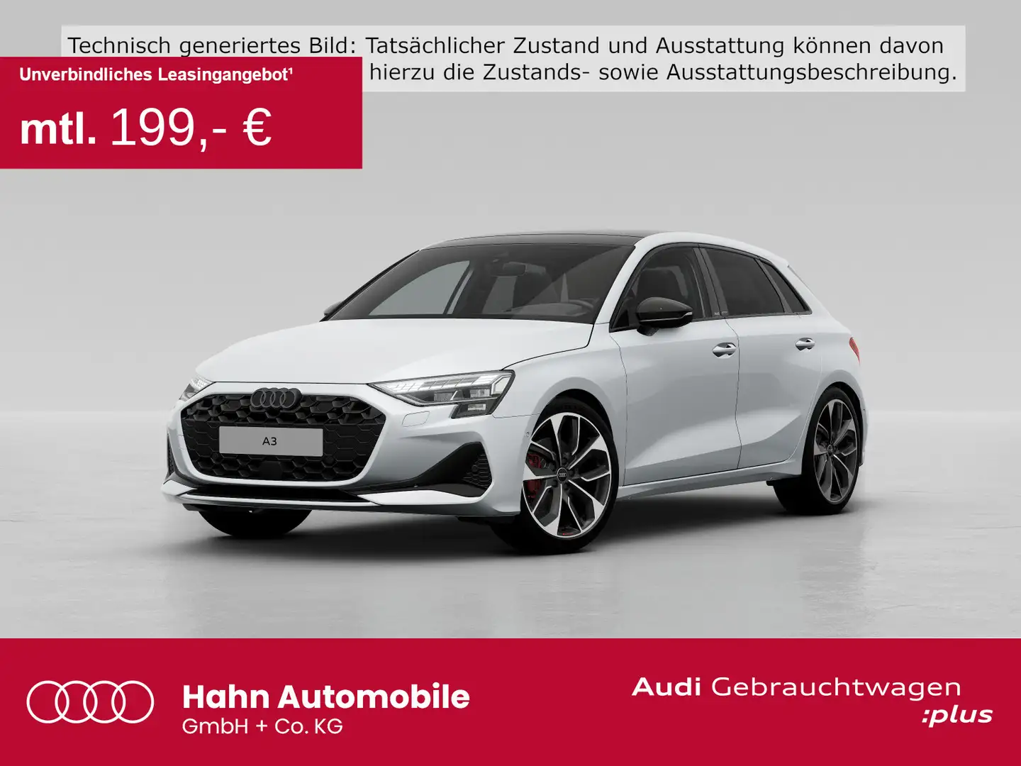 Audi A3 35TDI S-tronic advanced Matrix HUD Weiß - 1