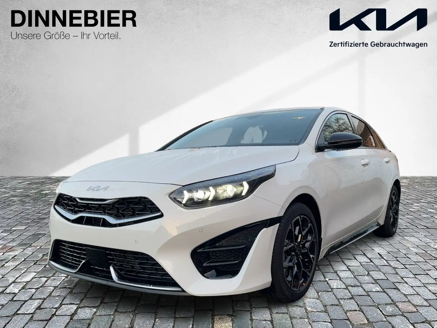 Kia ProCeed / pro_cee'd PROCEED 1.5T DCT GT-Line LED+Kamera+Navi+SHZ Blanc - 2