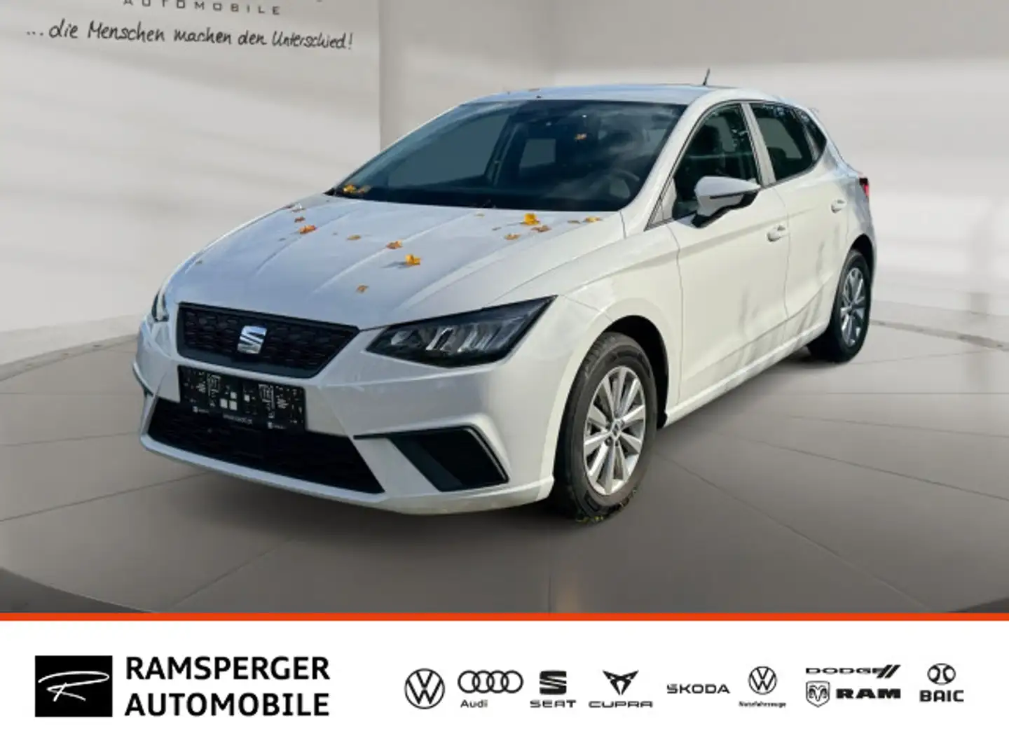 SEAT Ibiza 1.0 TSI LED/EPH/DAB/Virtual/uvm. Weiß - 1