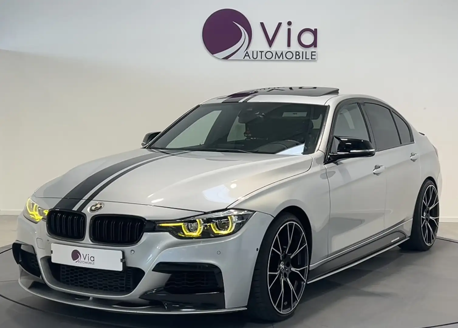BMW 328 328i 245 ch M Sport A Szary - 1