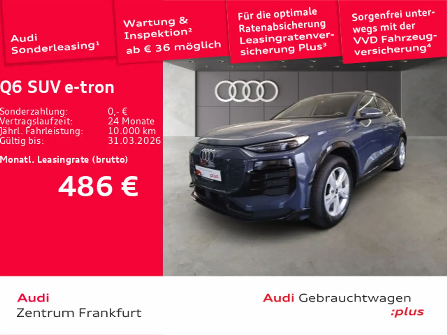 Audi Sonstige Q6 e-tron advanced LED DAB VC Lenkradheizung Blau - 1