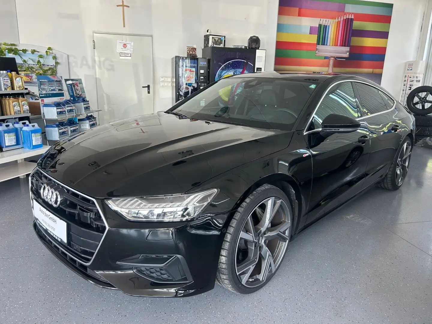 Audi A7 50 TDI Quattro, S-Line, wenig KM, Head UP Display Noir - 1