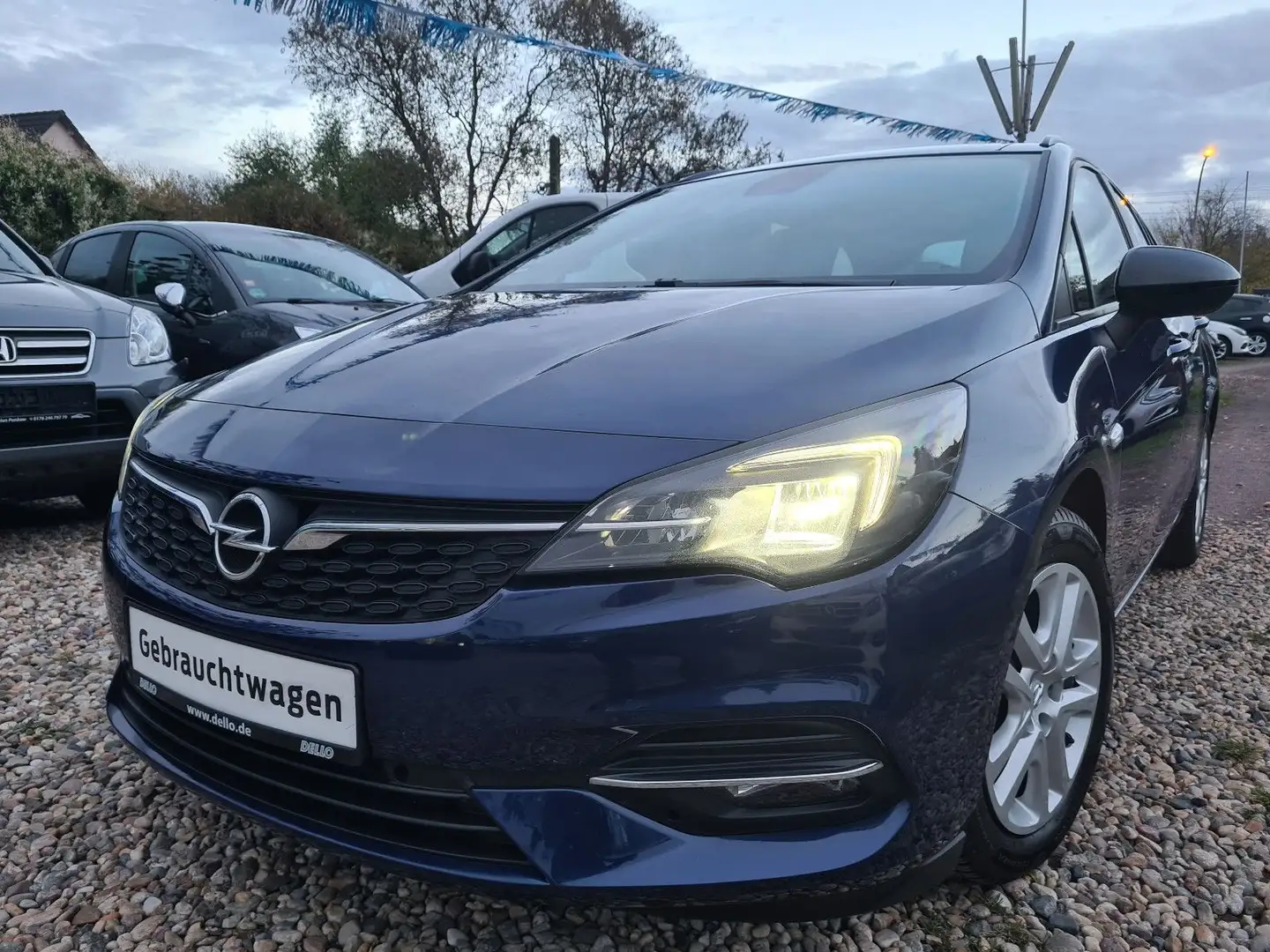Opel Astra ST 1.5 D 90kW *KLIMAAUT./NAVI/SHZ/LRH/PDC* Blau - 1