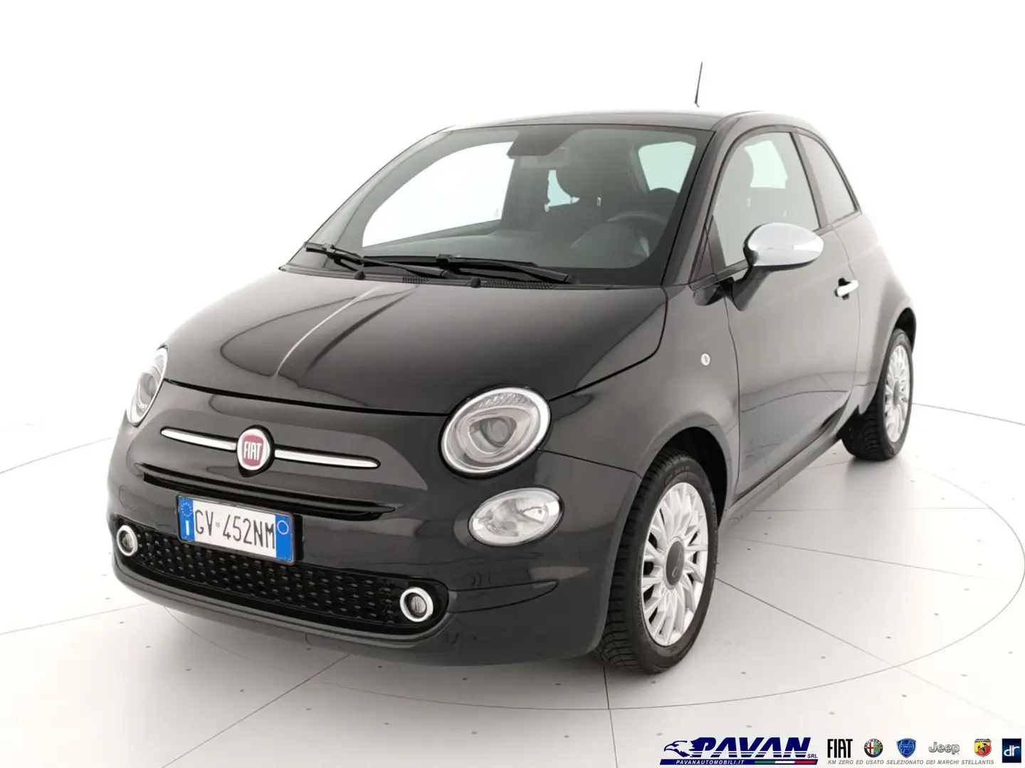 Fiat 500 1.0 Hybrid Schwarz - 1