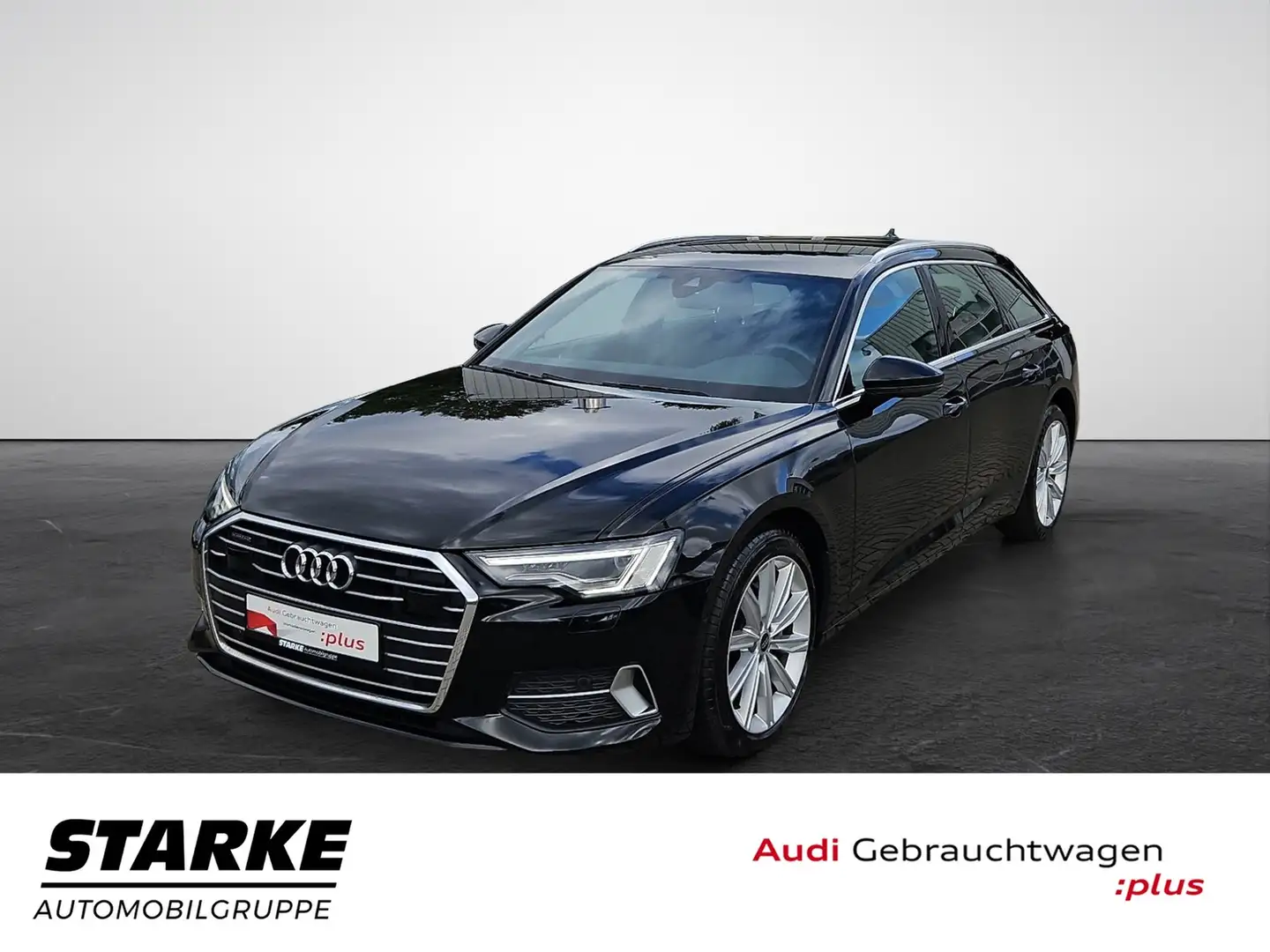Audi A6 Avant 40 TDI S tronic quattro NaviPlus Matrix S... Zwart - 2