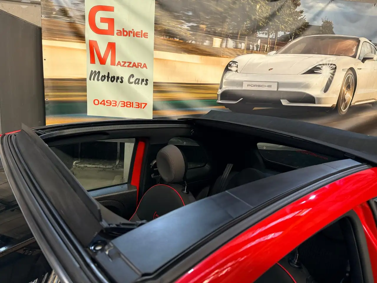 Fiat 500C 1.0i Hybride/Essence Édition Red GPS Airco CarPlay J.A, миниатюра 10