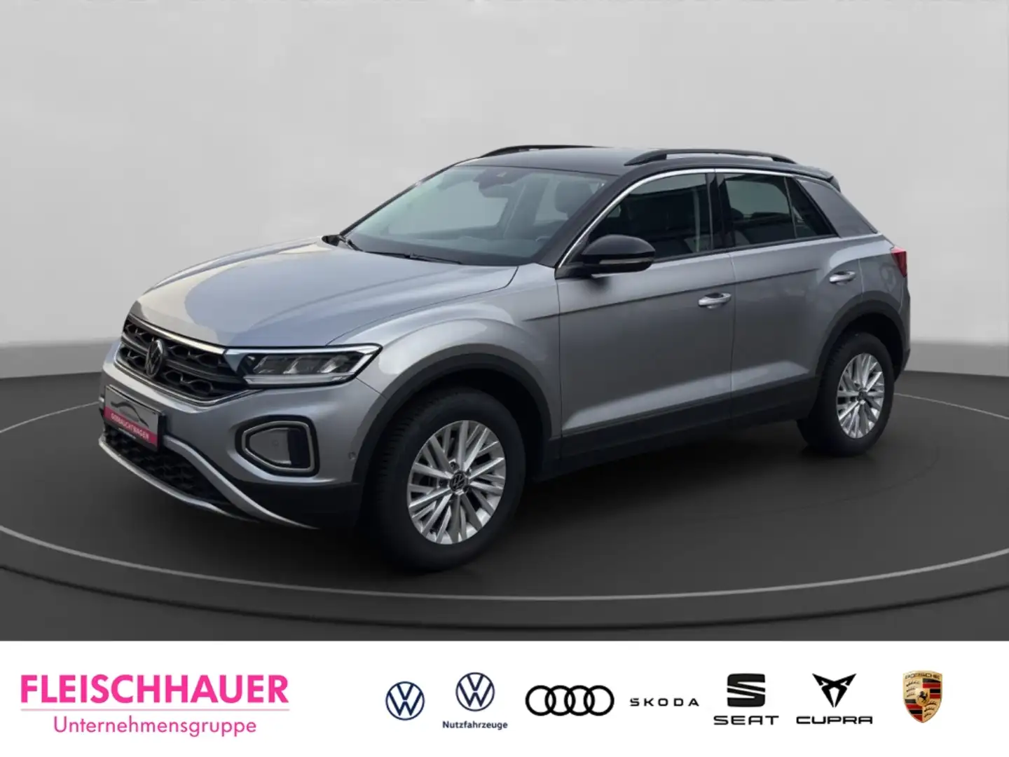 Volkswagen T-Roc 1.0 Life Sitzheizung Rückfahrkamera App-Connect Argent - 1