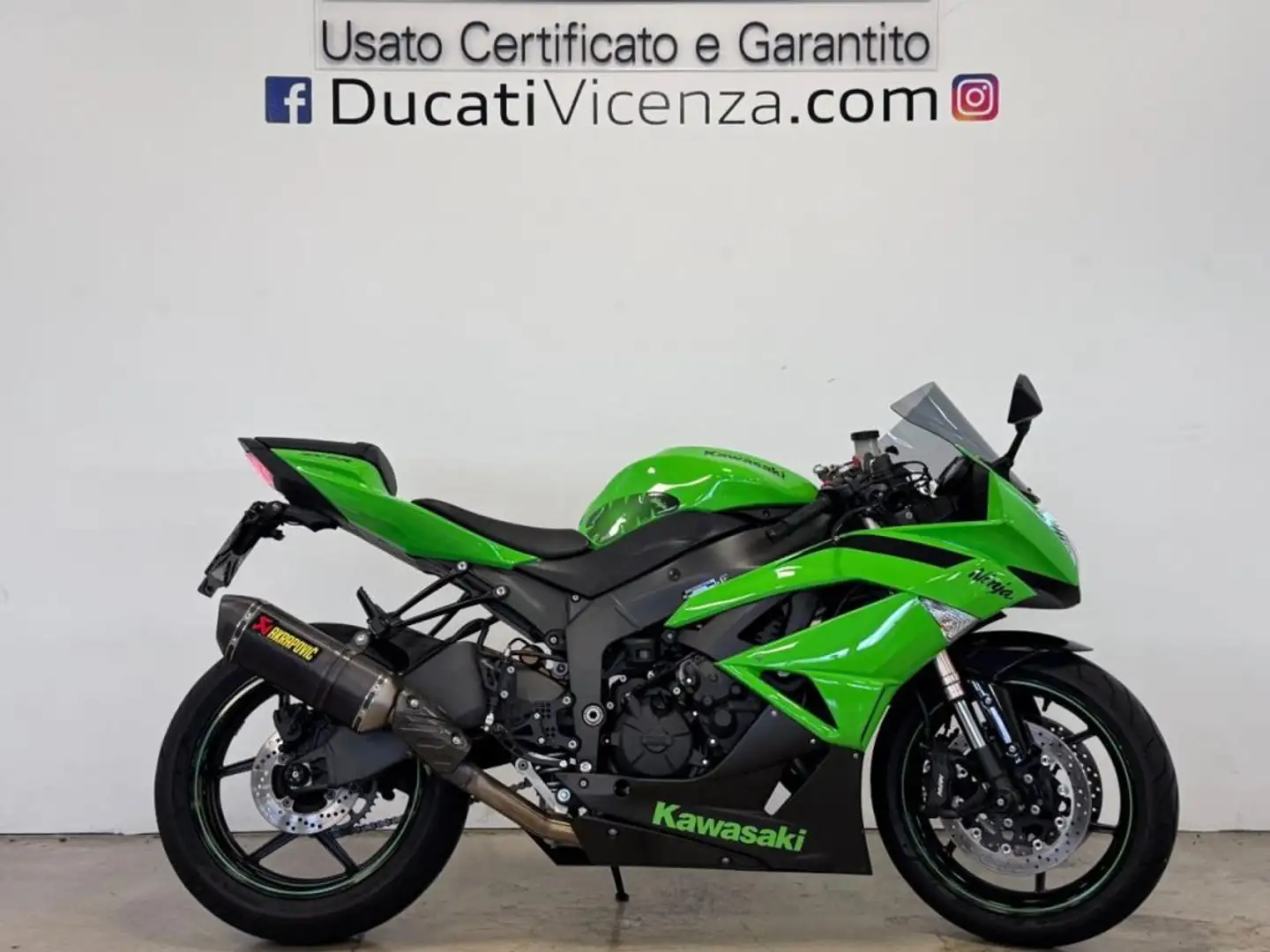 Kawasaki Ninja 600 ZX-6R MY 2011 Verde - 1