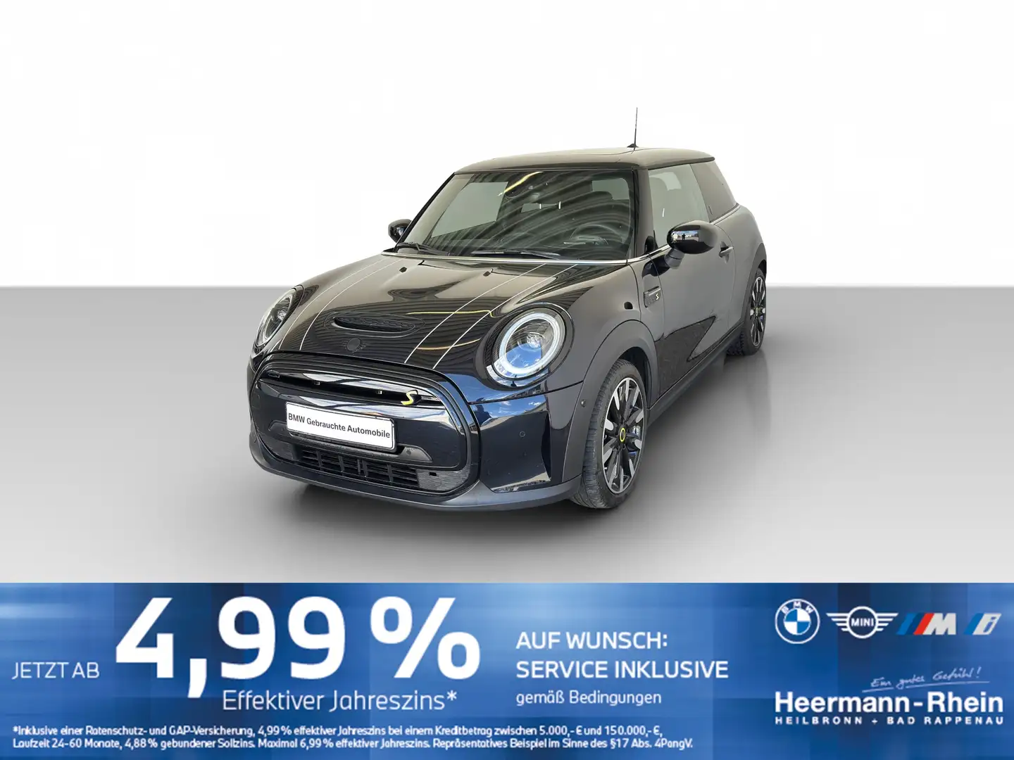 MINI Cooper SE 3-Ttrg. Navi.LED.Schnelllade.GSD.RFK. Schwarz - 2