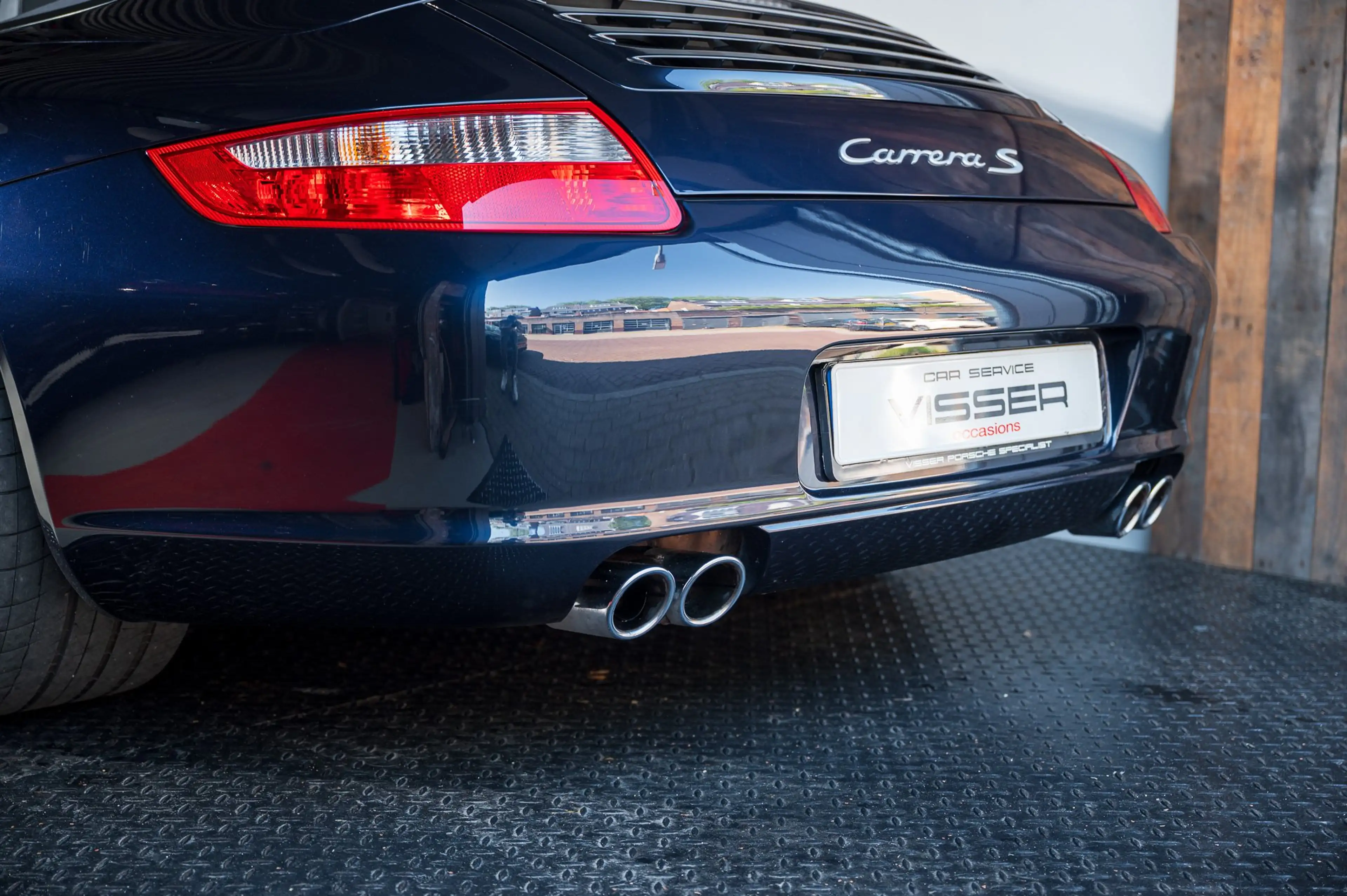 Porsche 997 3.8 Carrera S handgeschakelde cabrio Nachtblau-met — photo 14