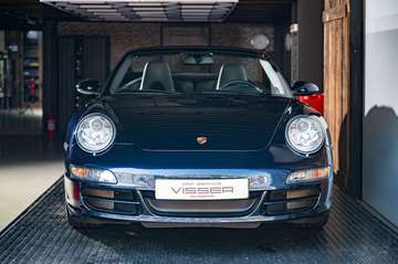 3.8 Carrera S handgeschakelde cabrio Nachtblau-met