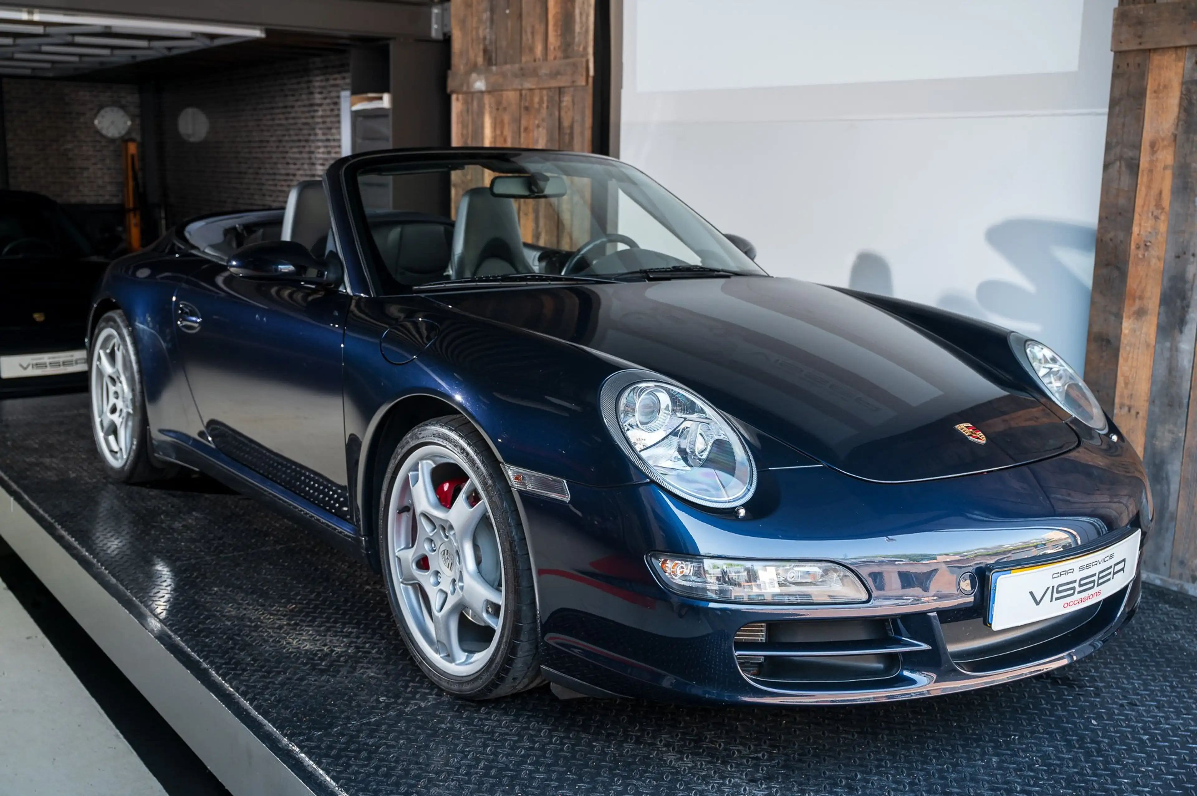 Porsche 997 3.8 Carrera S handgeschakelde cabrio Nachtblau-met — photo 7