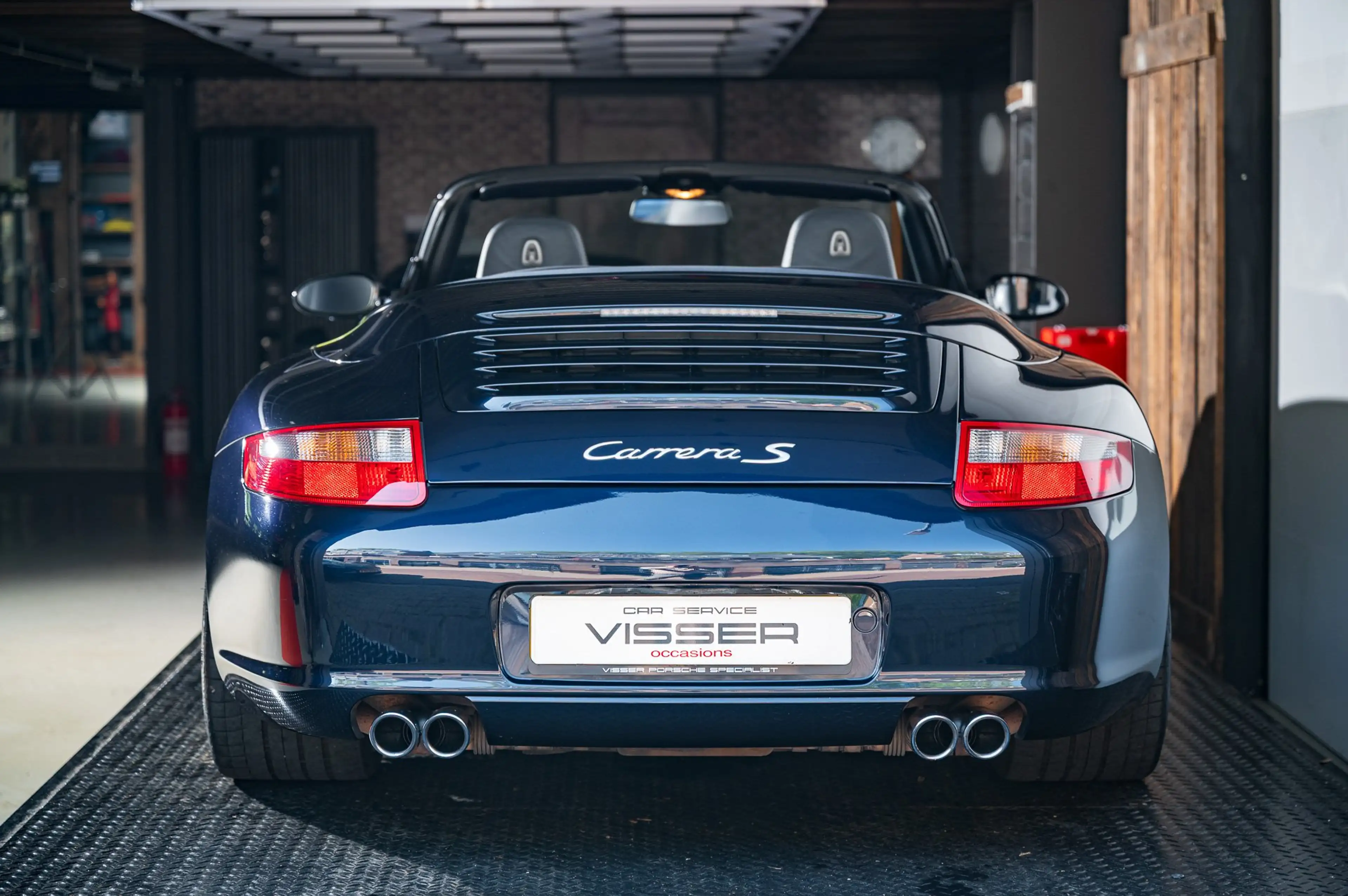 Porsche 997 3.8 Carrera S handgeschakelde cabrio Nachtblau-met — photo 5