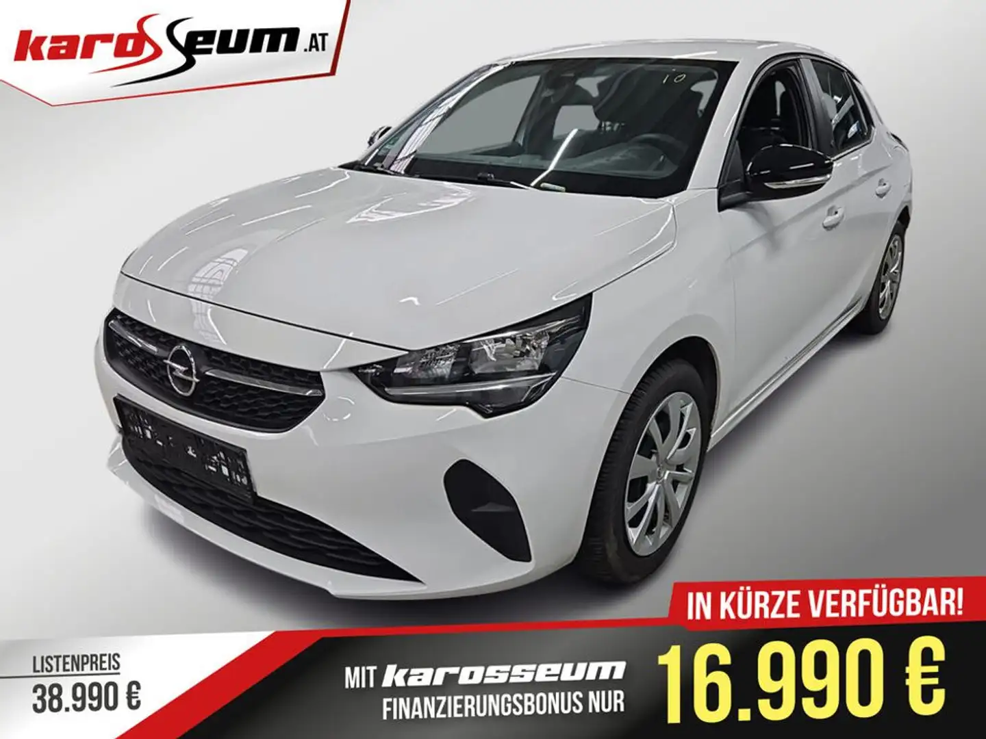 Opel Corsa e 50 kWh  *LED*VKZ*FAHR.ASSIS*SPUR*TOUCH* Weiß - 1