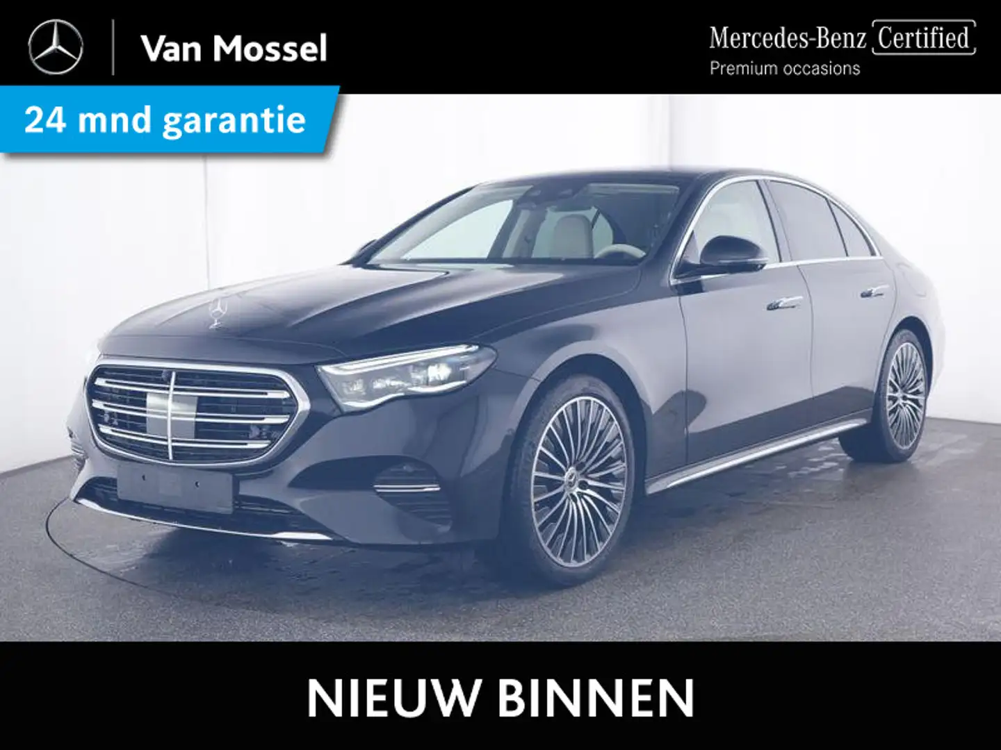 Mercedes-Benz E 300 e Exclusive Line Panorama Dak / Keyless / Memory S Zwart - 1