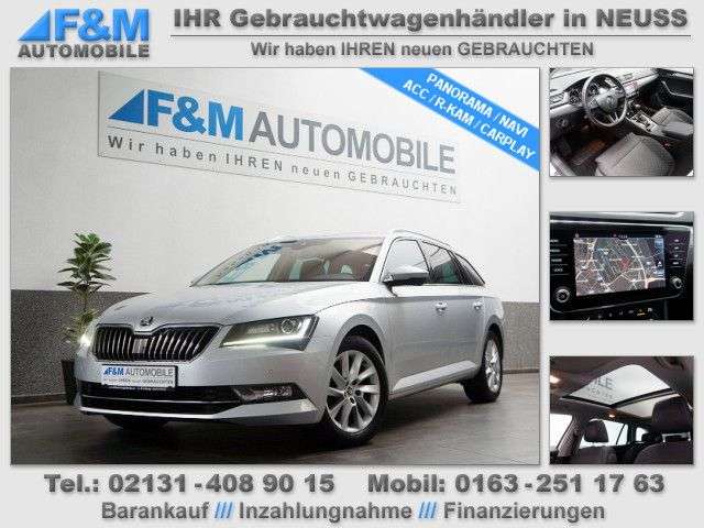 Imagine Skoda Superb 2.0 TDIDSG Style Combi Navi Pano R-Kam AC