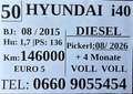 Hyundai i40 i40 Premium 1,7 CRDi Start/Stopp Premium Weiß - thumbnail 25