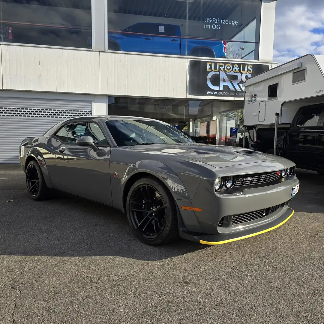 Dodge Challenger R/T Scat Pack Widebody  6,4L V8 Carbon ACC last Ca Gris - 1