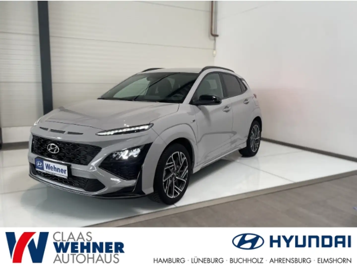 Hyundai KONA N Line Mild-Hybrid *Allwetterreifen *Sitzheizung Grau - 1