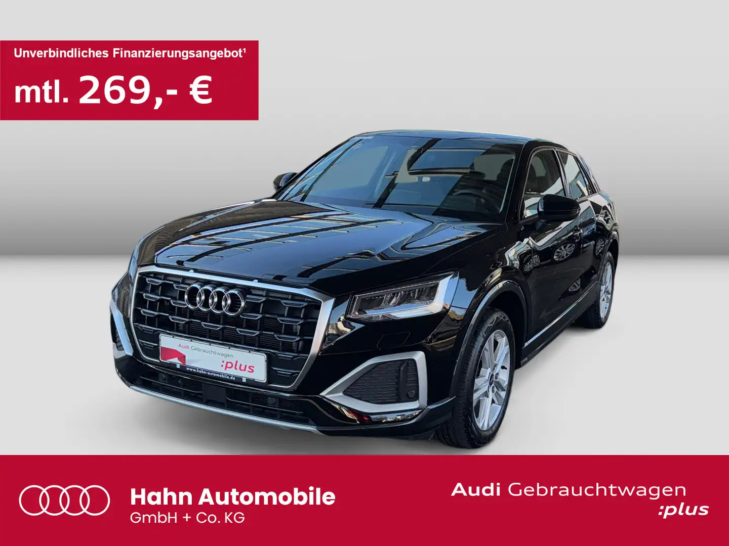Audi Q2 advanced 35TFSI S-trc LED Sitzh GRA Einparkh Schwarz - 1