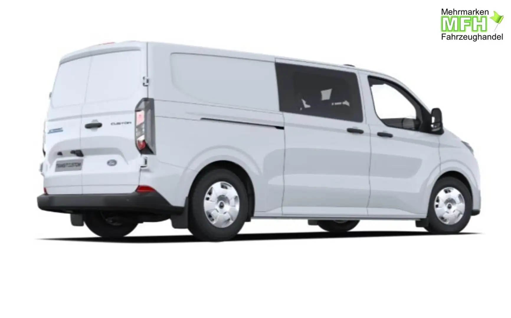 Ford E-Transit Custom Trend DCiV 218 320L2 LED SHZ 160 kW (218... Biały - 2