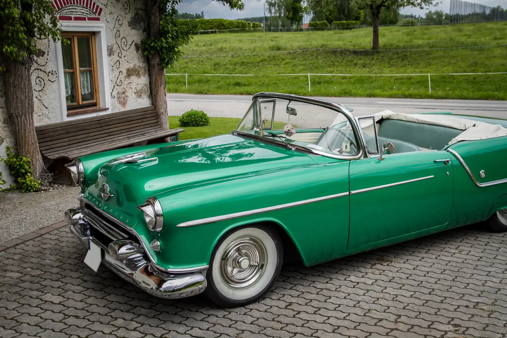 Oldsmobile Super 88 V8 Rocket (H-Kennzeichen) Verde - 1