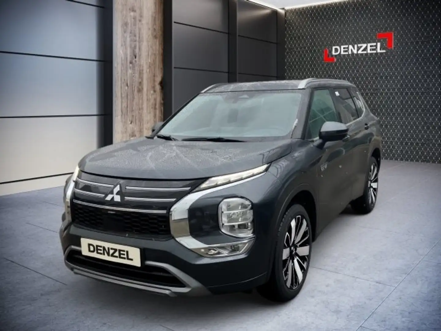 Mitsubishi Outlander PHEV 2,4 4WD Diamond Luxury Led. Braun Grau - 2