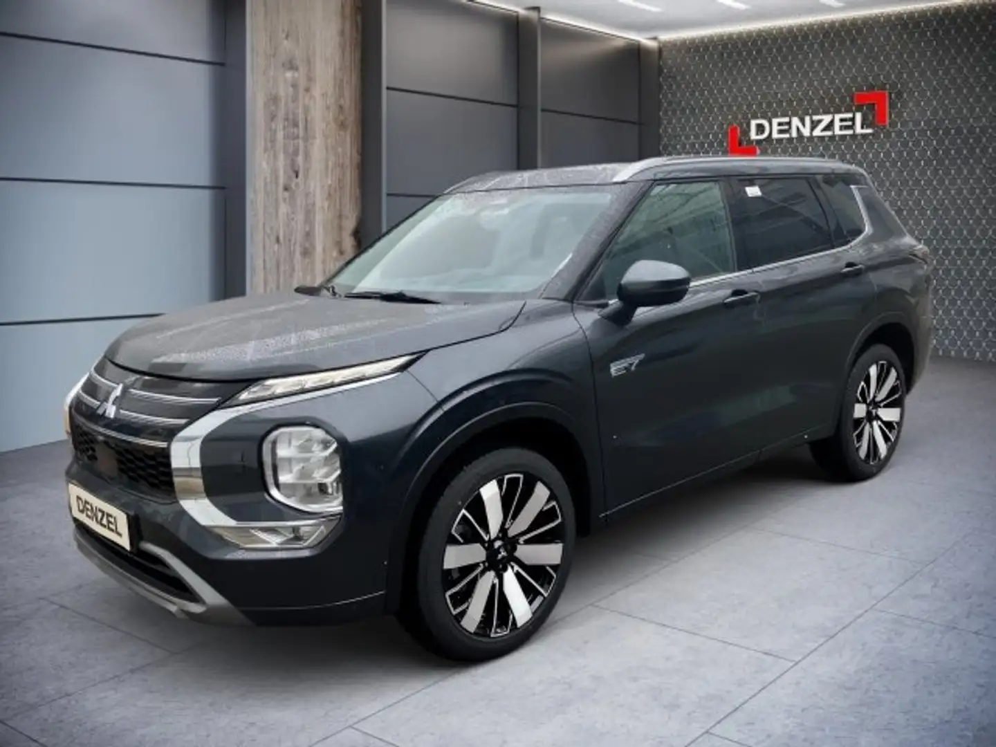 Mitsubishi Outlander PHEV 2,4 4WD Diamond Luxury Led. Braun Grau - 1