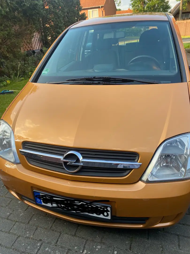 Opel Meriva 1.6 16V Cosmo Automatik, TÜV NEU Gelb - 2
