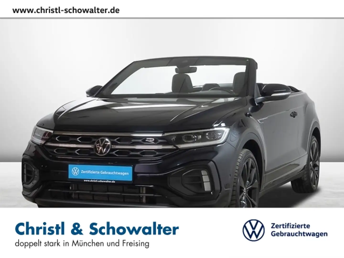 Volkswagen T-Roc Cabrio 1.5 TSI DSG R-Line MATRIX NAVI Schwarz - 1