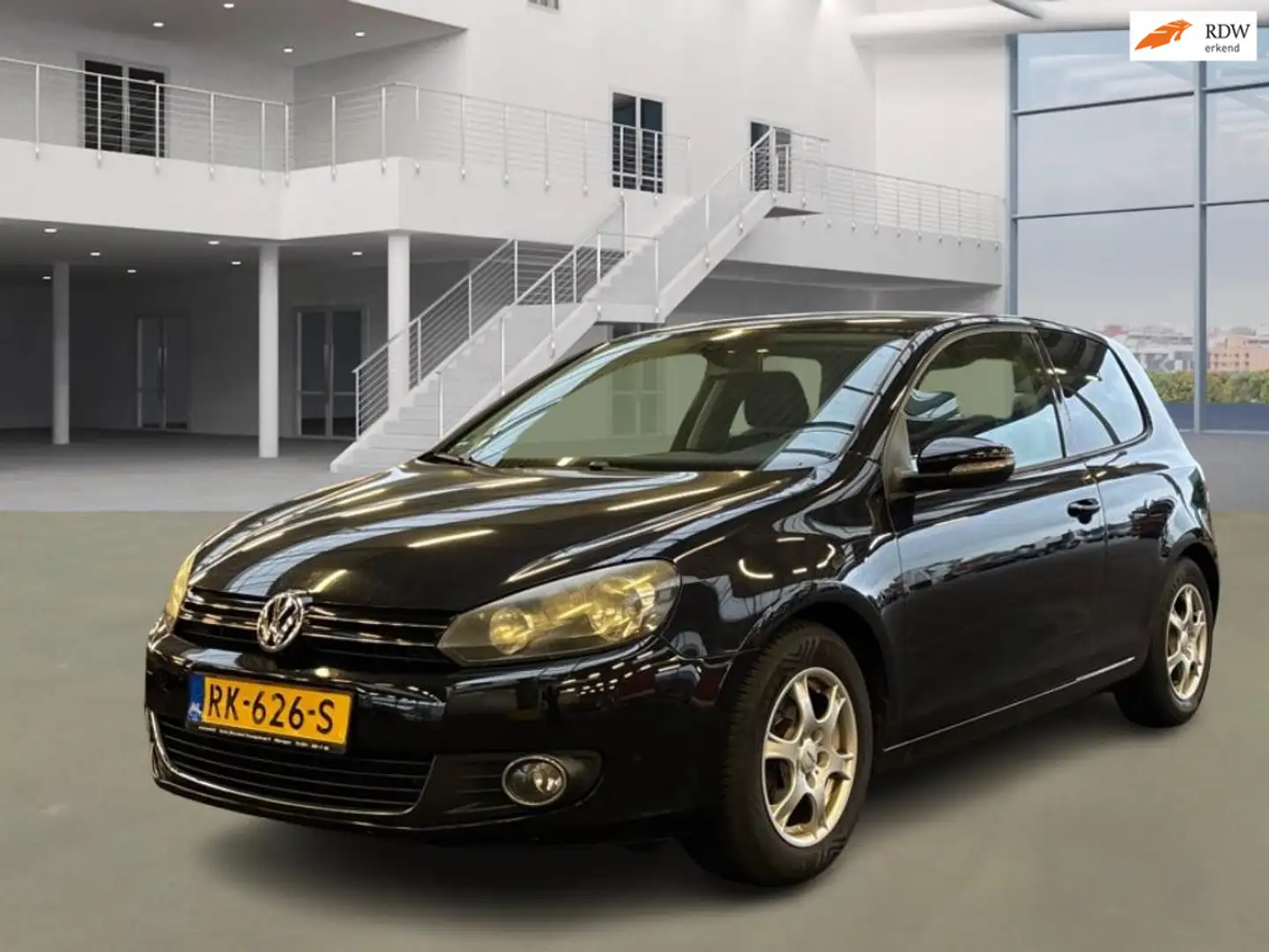 Volkswagen Golf 1.4 TSI Trendline|PSENSOR|STOELVERW|6BAK|AIRCO|CRU Zwart - 1