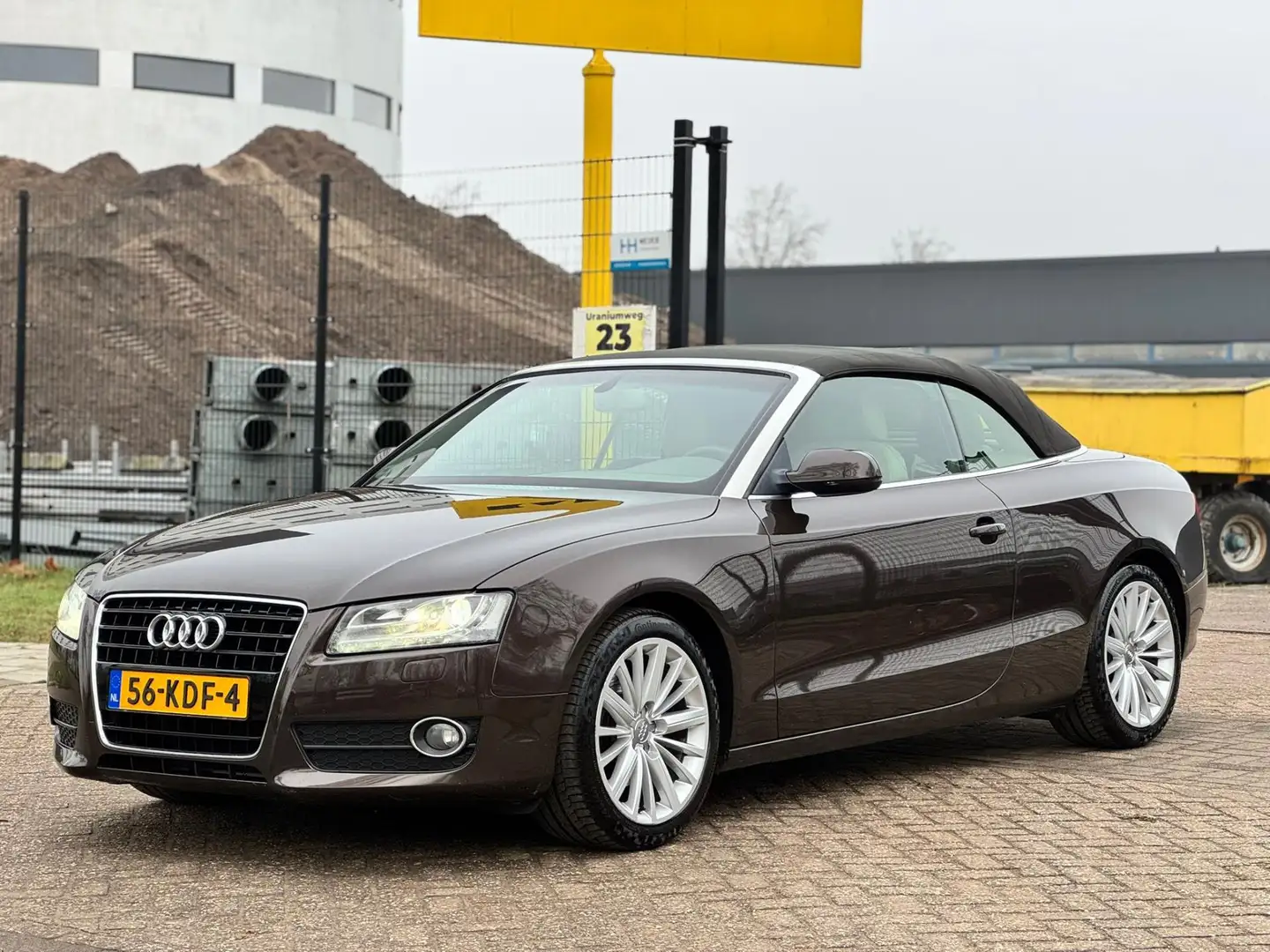 Audi A5 Cabriolet 3.2 FSI Pro Line|ORIGINEEL NL|LAGE KM ME Brun - 2