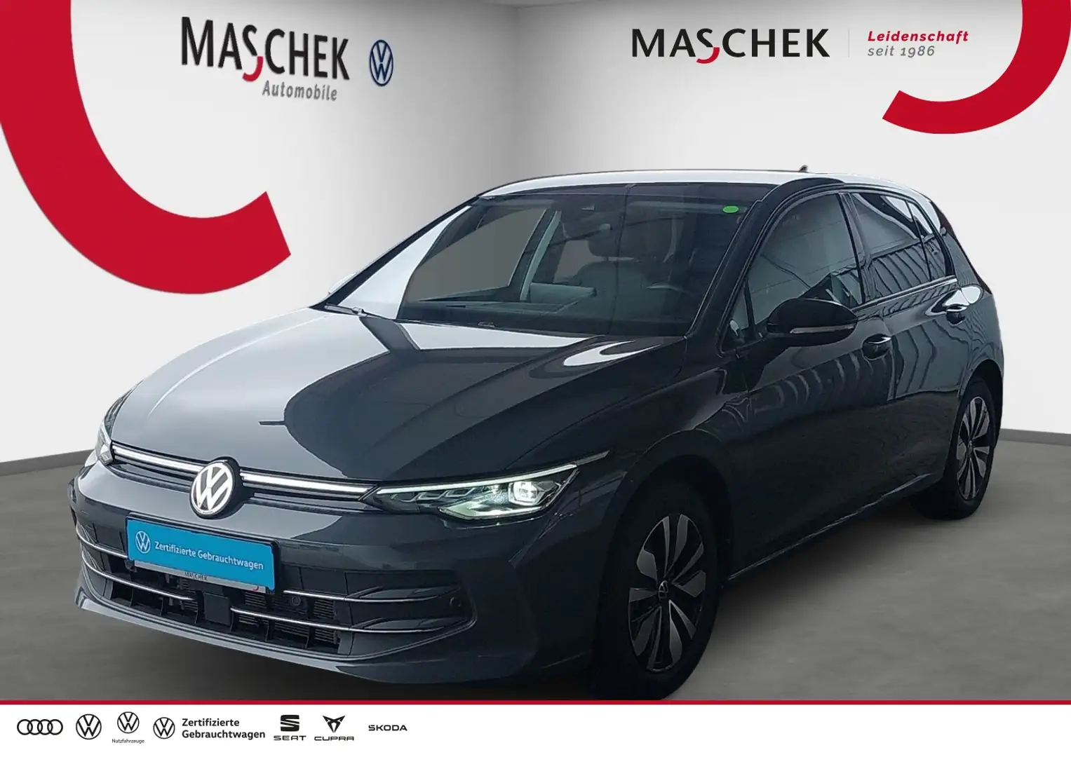 Volkswagen Golf Goal 1.5 TSI Navi AHK Sitzh. PDC GRA AHK Grau - 1