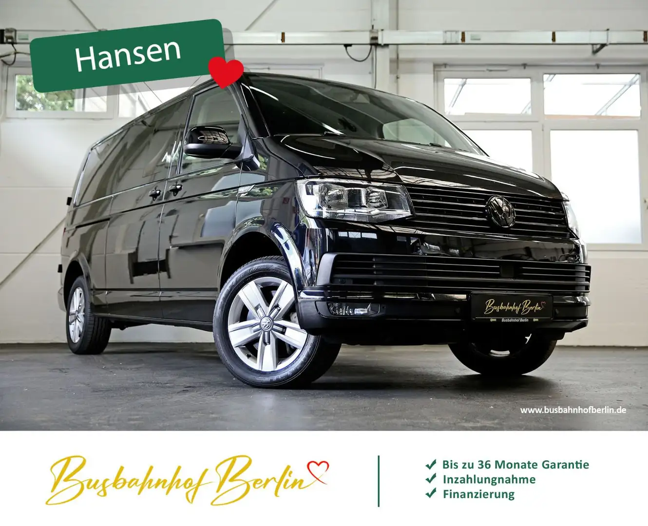 Volkswagen T6 Caravelle Comfortline lang DSG 2Schiebetüren Black - 2