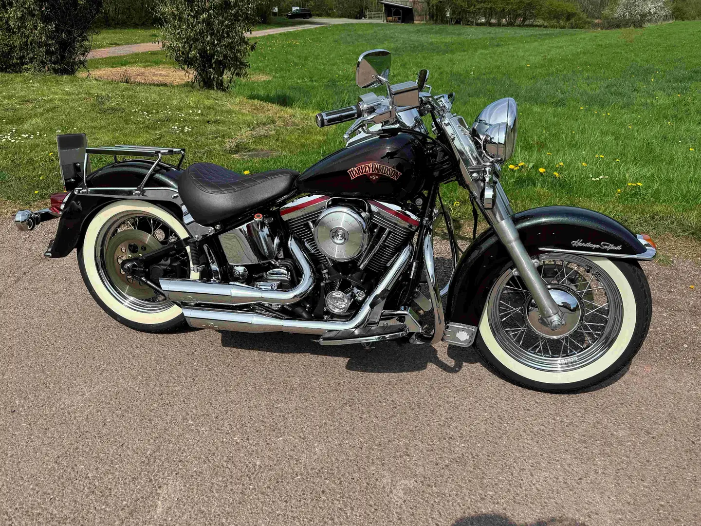 Harley-Davidson Heritage Softail FLSTC Gri - 1