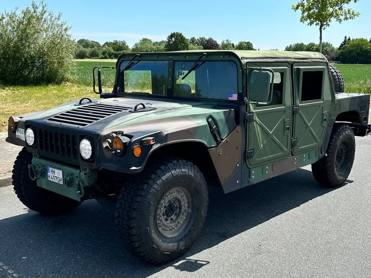 HUMMER H1 Humvee *H-Zulassung/M1123/6.5l/4-Gang/X-Doors* Grün - 1