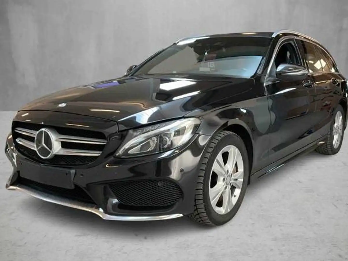 Mercedes-Benz C 300 C 300 T BlueTec Hybrid"AMG LINE"PANO"LEDER"NAVI" Zwart - 1