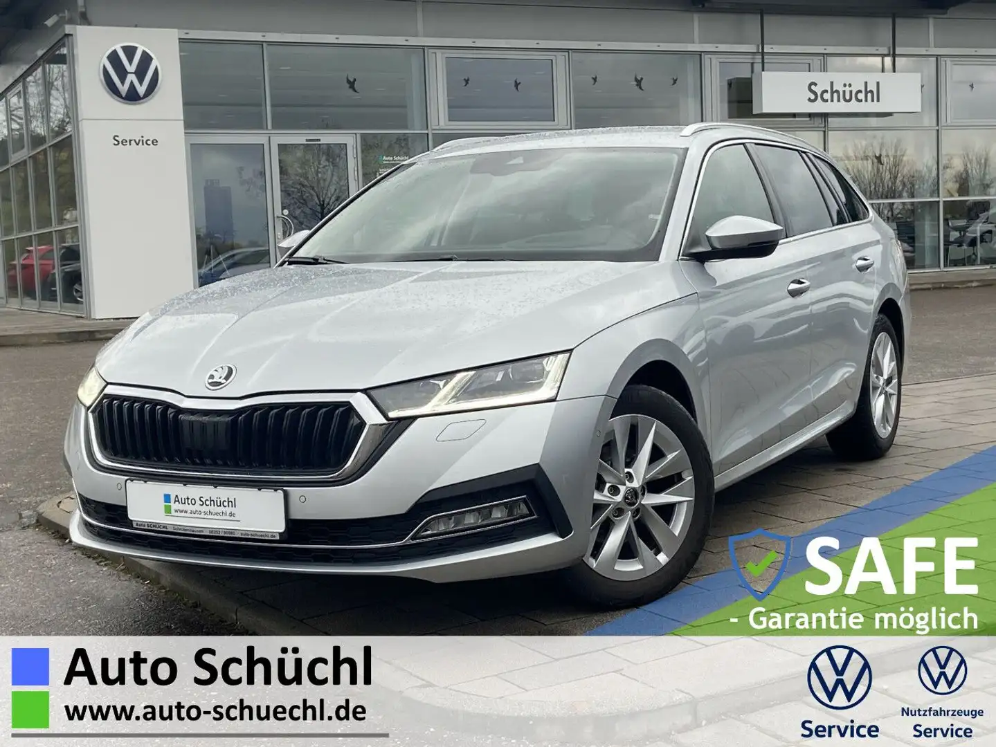 Skoda Octavia Combi 2.0 TDI DSG Style NAVI-COLUMBUS+AH Silber - 1