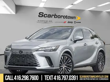 Silver 2023 Lexus RX SUV / Crossover All-Wheel Drive 8-Speed Automatic