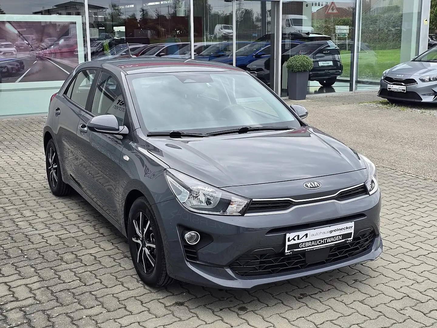 Kia Rio 1,25 MPI Titan ISG Grau - 2