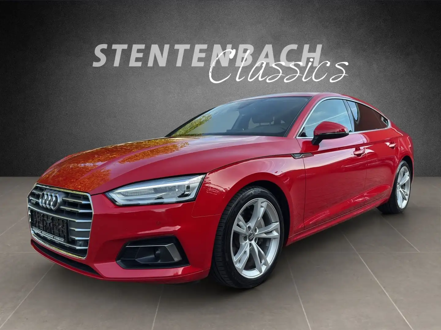 Audi A5 Sportback quattro sport *Standhz. *AHK *RFK Rouge - 1