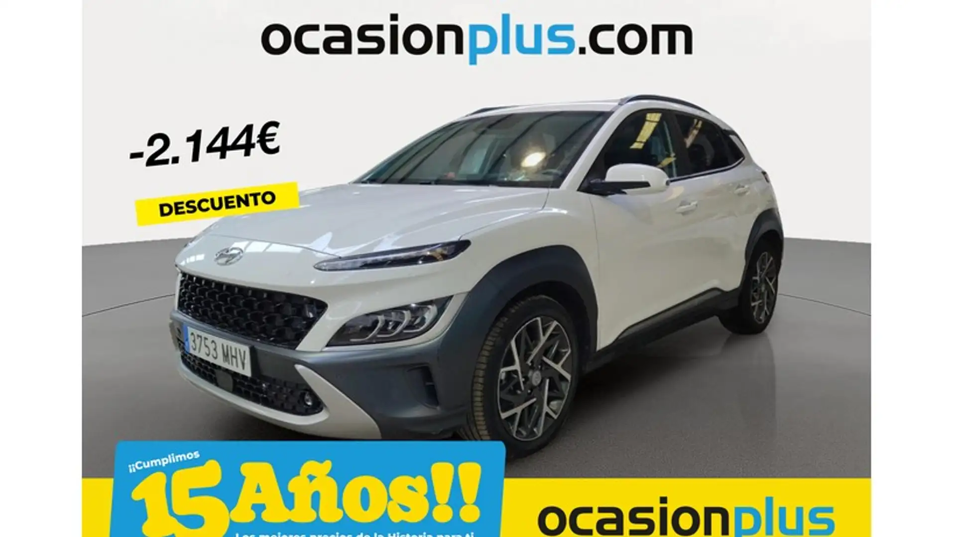 Hyundai KONA HEV 1.6 GDI DT Style Sky Blanc - 1