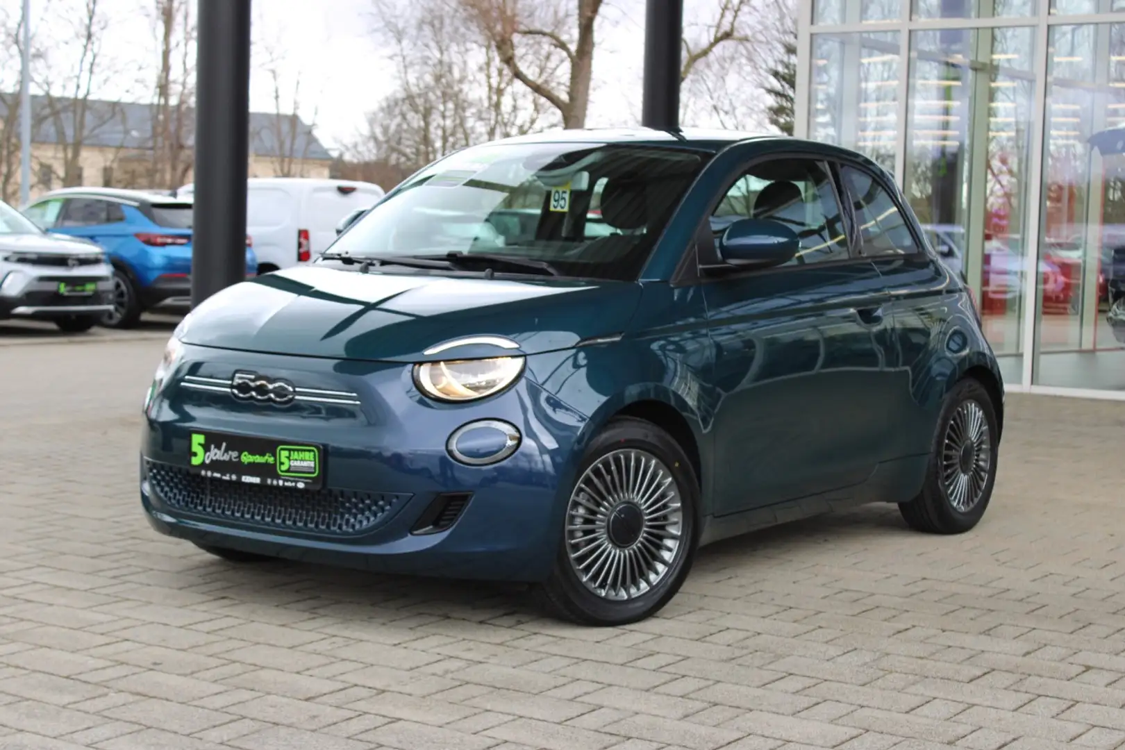 Fiat 500e ICON - 42 kWh *Navi*Sitzheizung*PDC hinten* Grün - 2