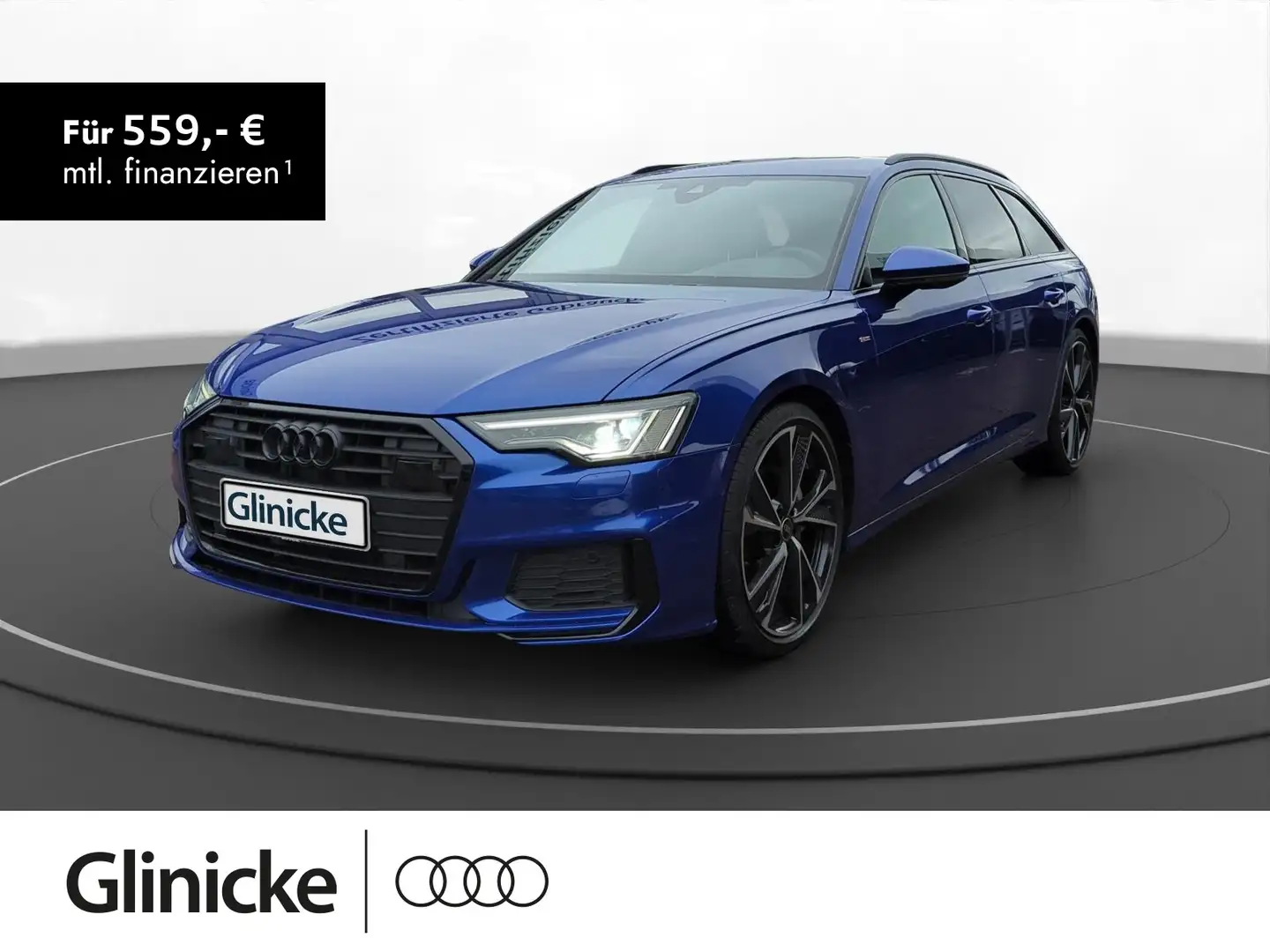 Audi A6 40 TDI sport s line *Matrix B&O AHK* Blau - 1