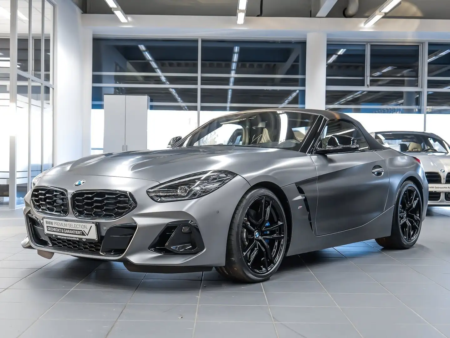 BMW Z4 M40i HUD ACC RFK NAVI LED Sound Syst. DAB LM Gris - 2