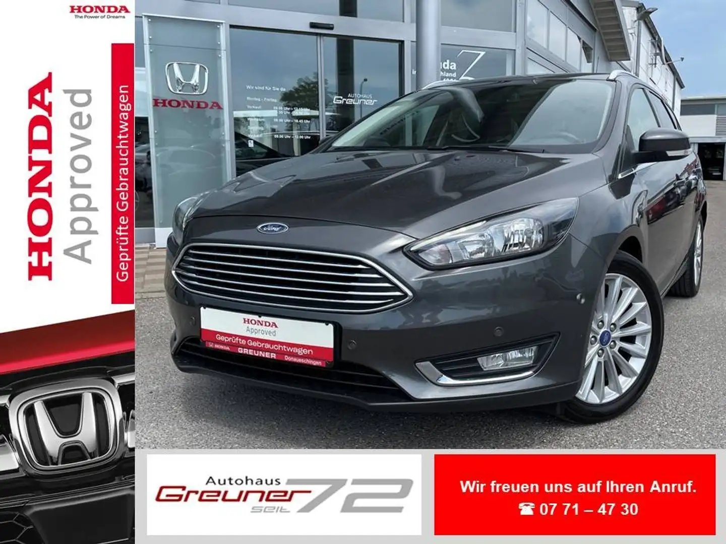 Ford Focus Turnier 1.5 EcoBoost Start-Stopp-System Titanium Grau - 1