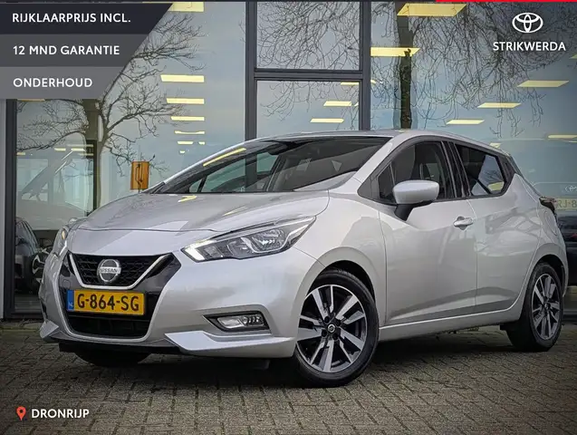 Nissan Micra 1.0 IG-T Tekna | 1e eigenaar | Afn. Trekhaak | Bos